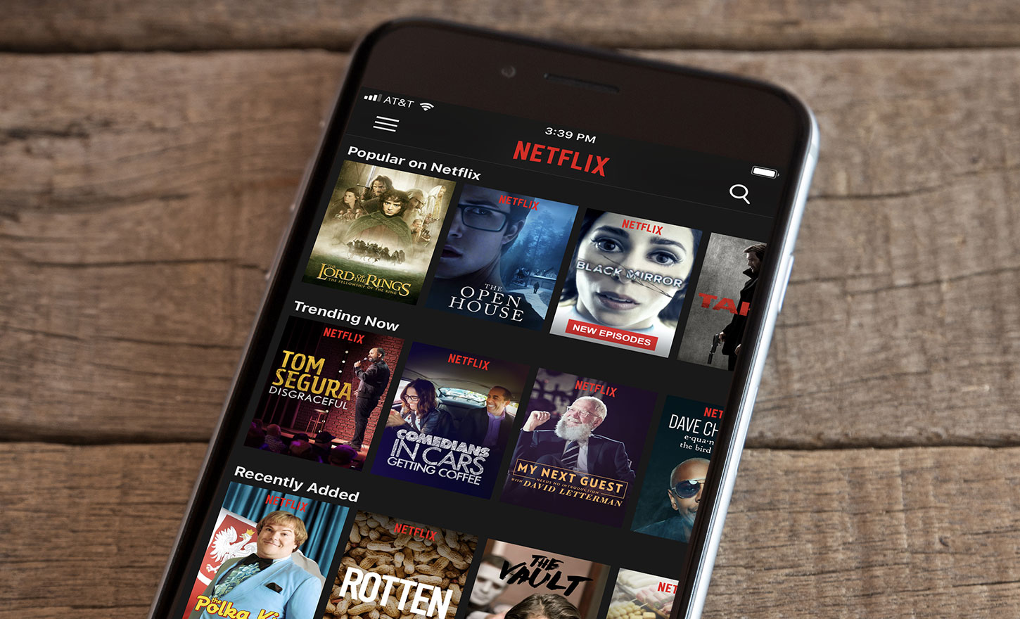 The remedy for the display glare downside?  The Android cellular Netflix app now has an HDR conversion perform